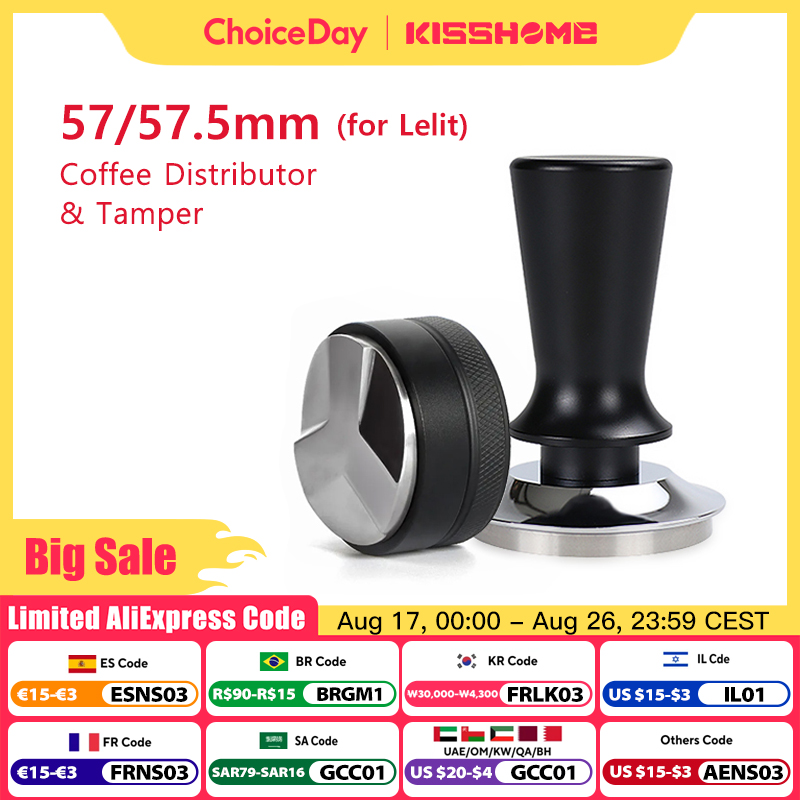 Espresso Tamper Set - 커피 탬퍼 57mm 57.5mm Lelit Anna