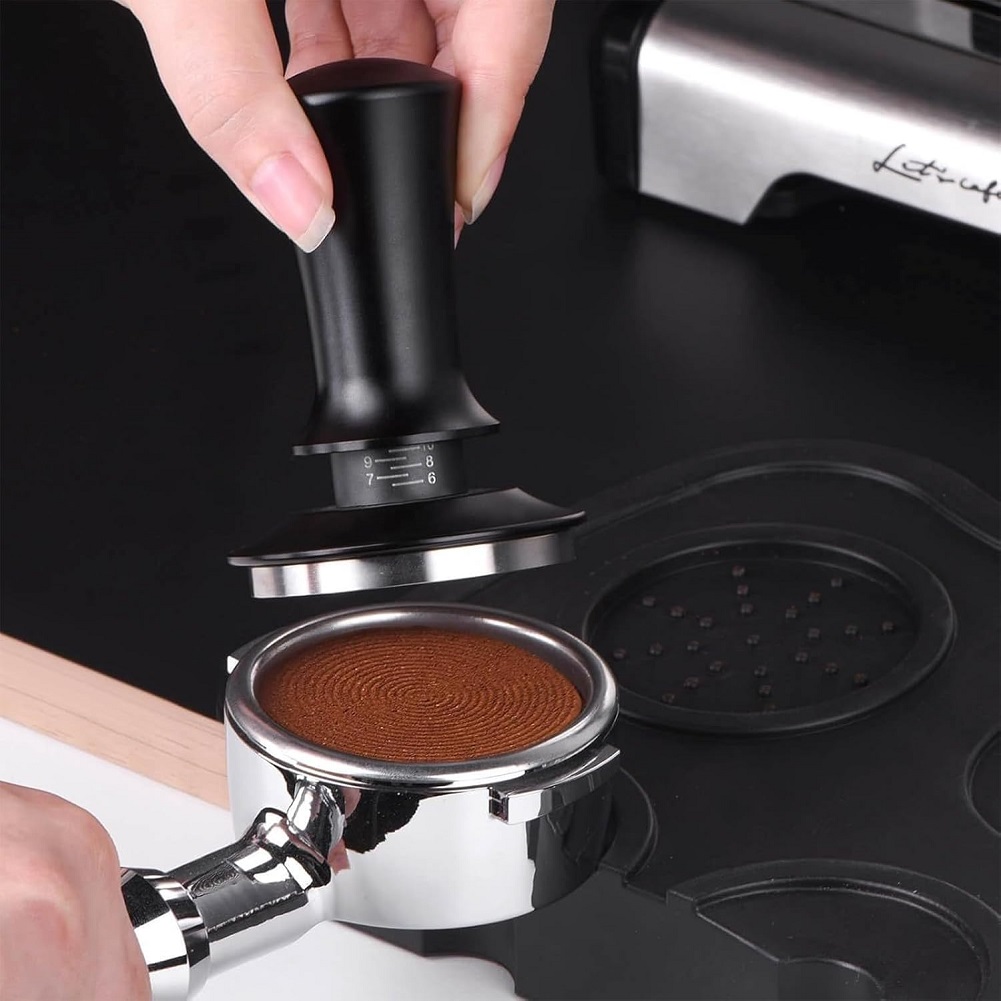 에스프레소 탬퍼 51mm 세트에는 스프링 장착 탬퍼,  - Espresso Tamper Set 리뷰 및 가격