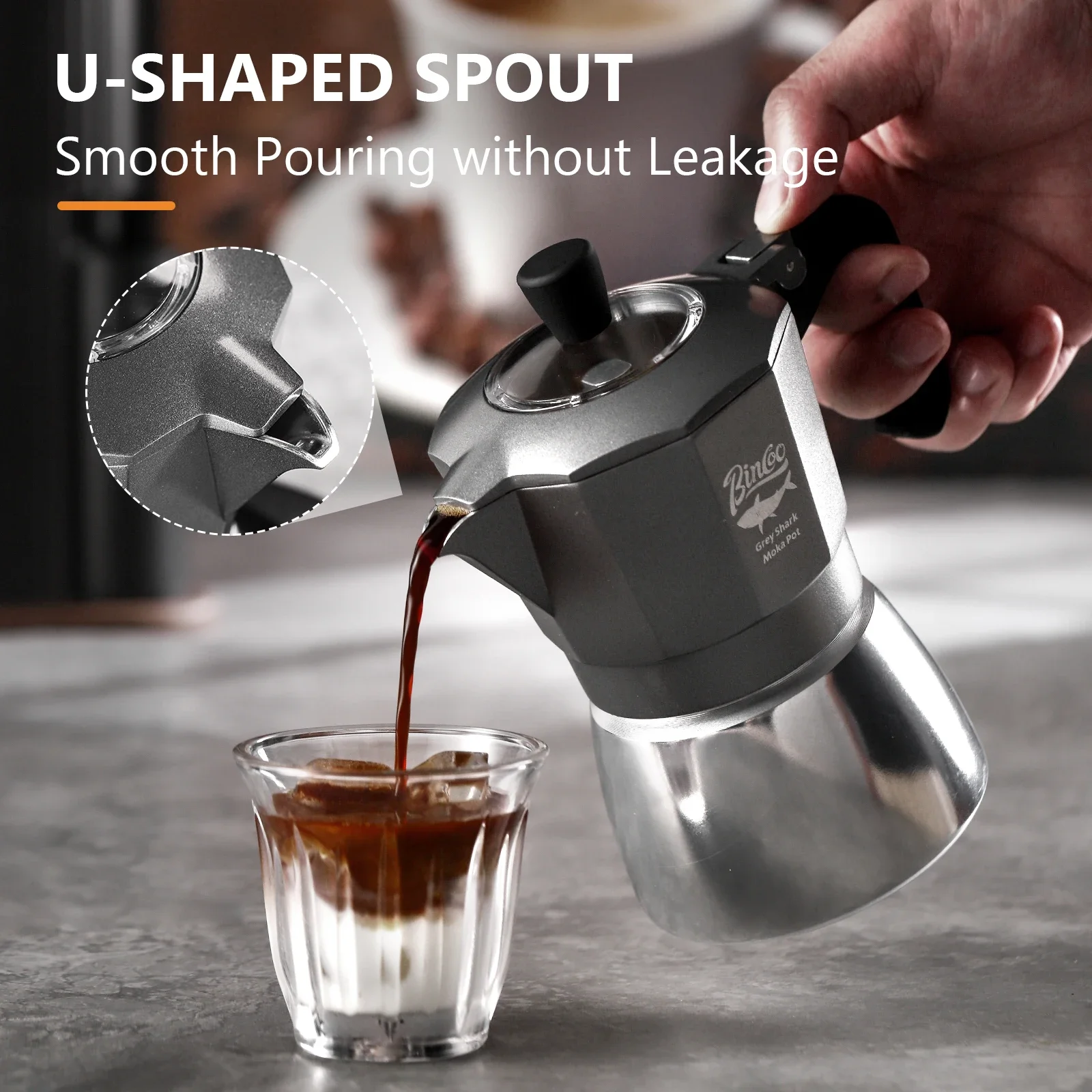 빈쿠 2컵 더블 밸브 모카포트 알루미늄 합금 커피포트  - Coffee Equipment Machine 리뷰 및 가격