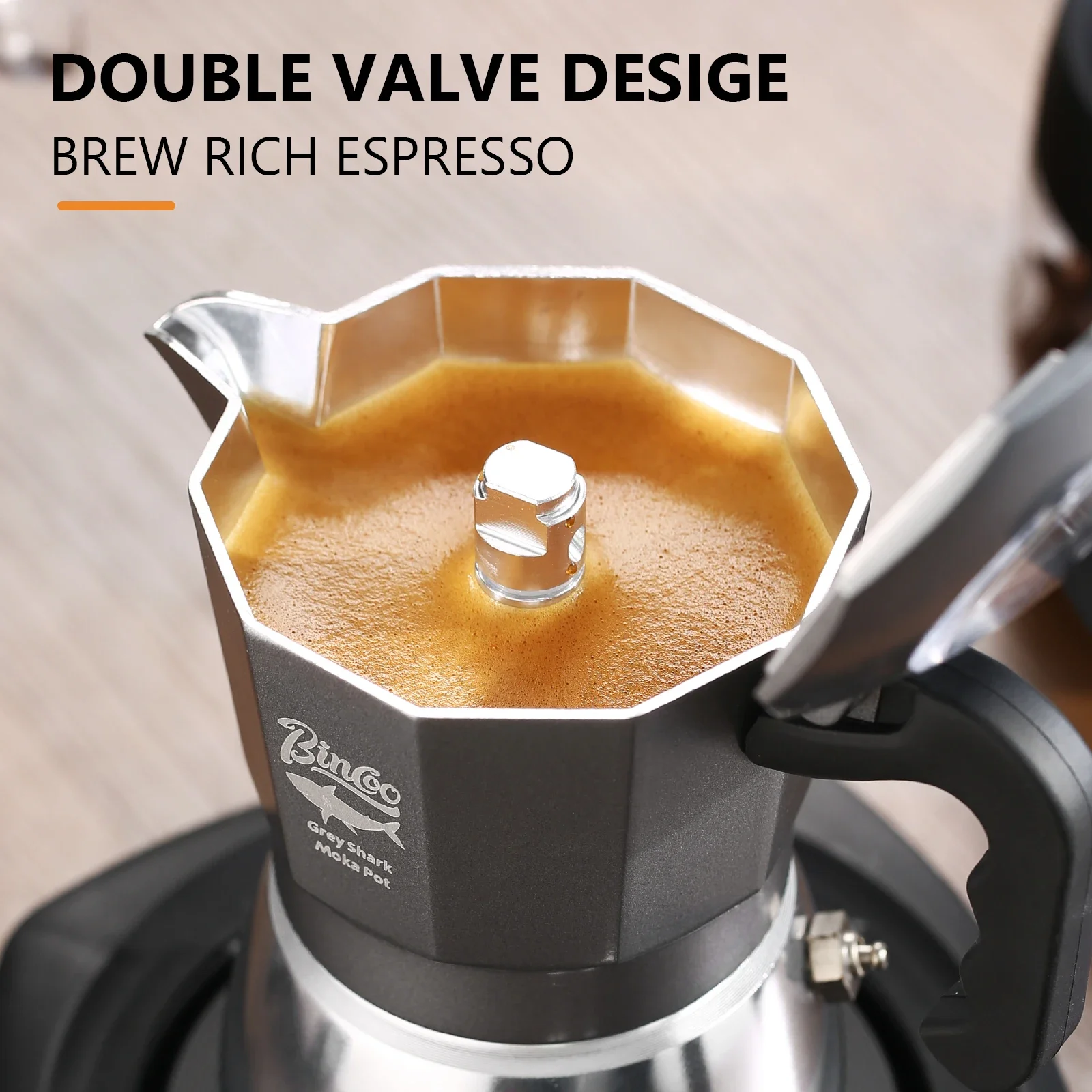 빈쿠 2컵 더블 밸브 모카포트 알루미늄 합금 커피포트  - Coffee Equipment Machine 리뷰 및 가격