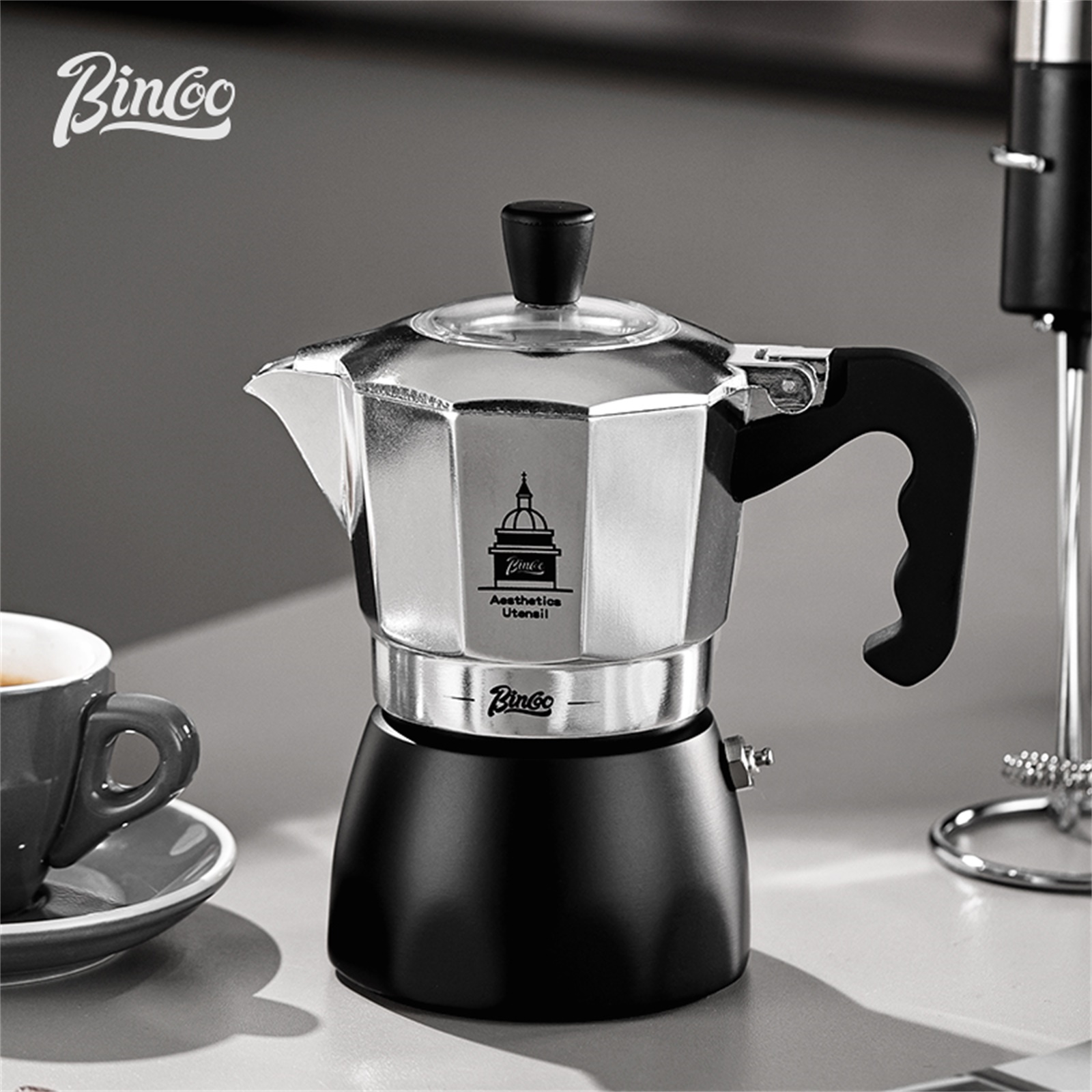 BINCOO 더블 밸브 모카 포트, 에스프레소 추출 커 - Coffee Equipment Machine 리뷰 및 가격