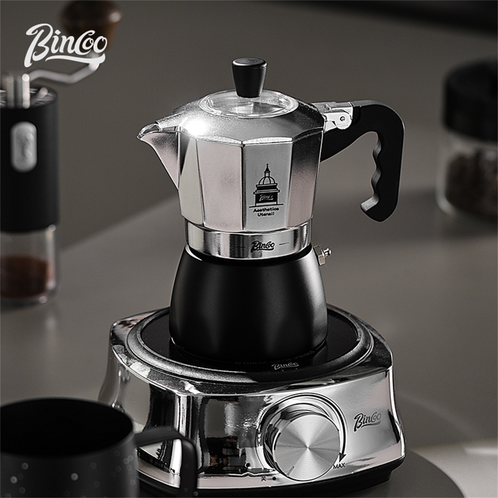 BINCOO 더블 밸브 모카 포트, 에스프레소 추출 커 - Coffee Equipment Machine 리뷰 및 가격