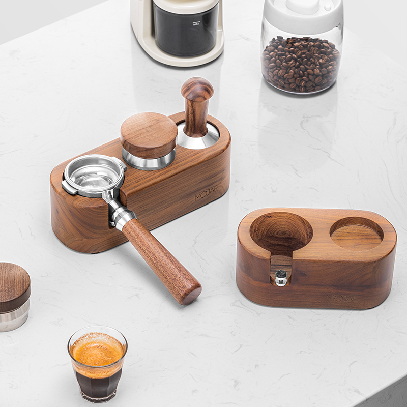 커피 탬퍼 스테이션 스탠드 포타필 홀더, 분배기 매트  - Espresso Tamper Set 리뷰 및 가격