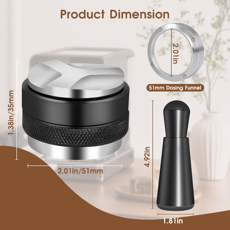 51/53/58mm 5종 에스프레소 세트 - 레벨러 & - Espresso Tamper Set 리뷰 및 가격