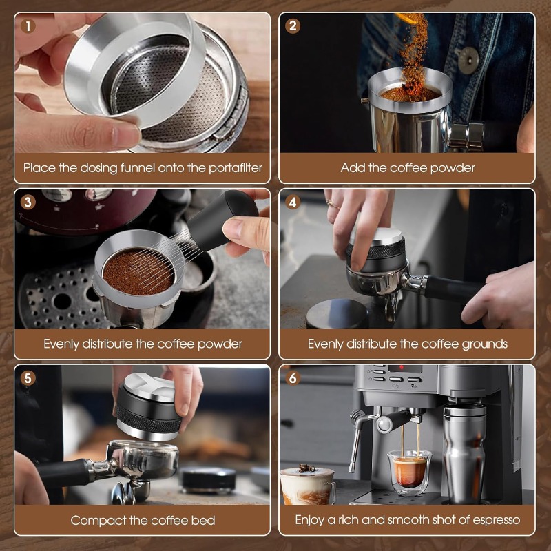 51/53/58mm 5종 에스프레소 세트 - 레벨러 & - Espresso Tamper Set 리뷰 및 가격