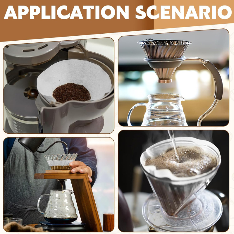 2 사이즈 커피 필터 종이 V자형 천연 목재 펄프로 만 - Coffee Equipment Machine 리뷰 및 가격