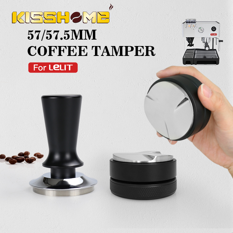 커피 탬퍼 57mm 57.5mm Lelit Anna B - Espresso Tamper Set 리뷰 및 가격