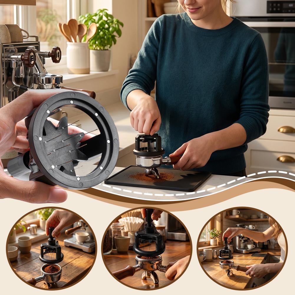 51/53/58mm 커피 WDT 툴 마그네틱 베이스 회 - Espresso Tamper Set 리뷰 및 가격