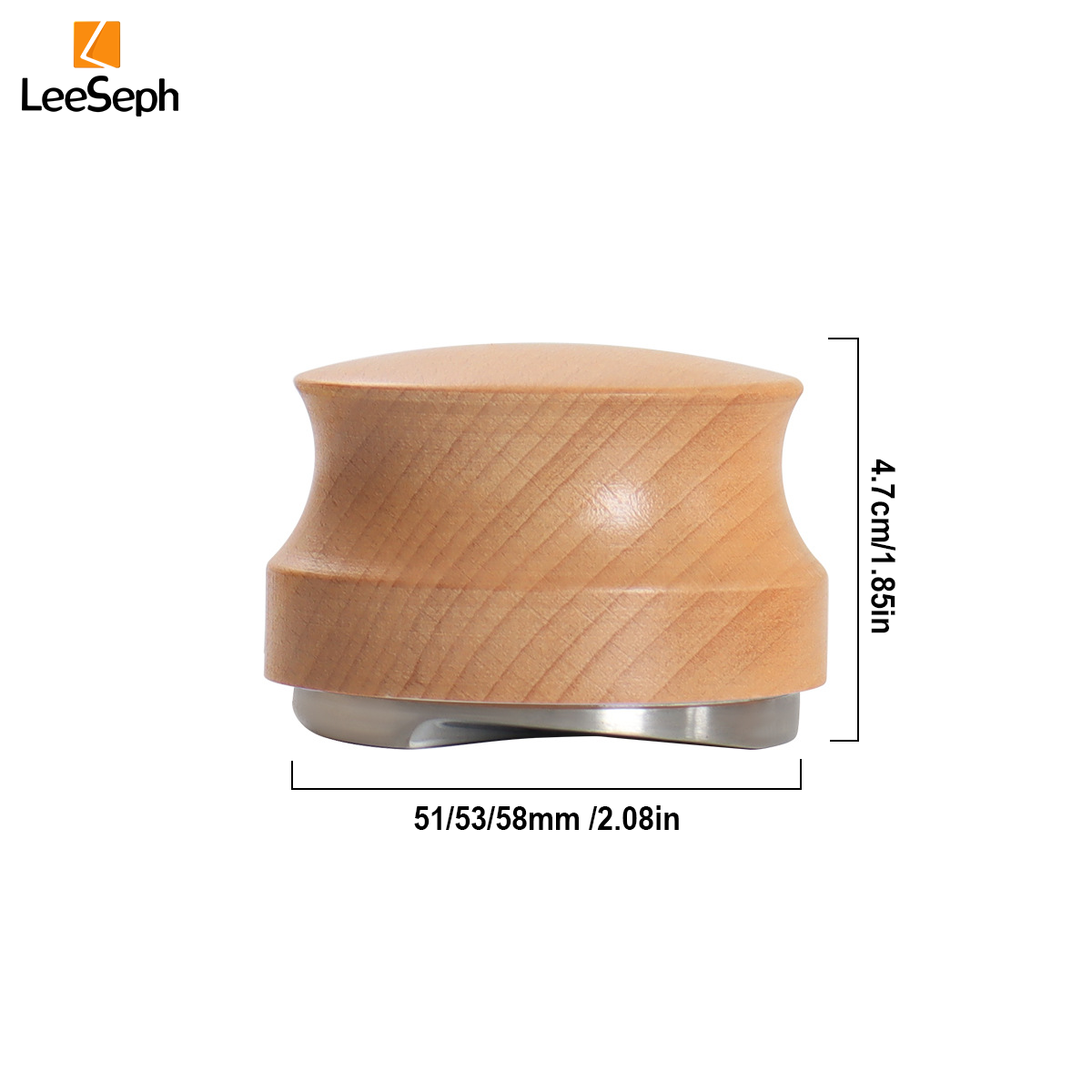 너도밤나무 나무 스테인리스 스틸 커피 탬퍼, 전문 에스 - Espresso Tamper Set 리뷰 및 가격